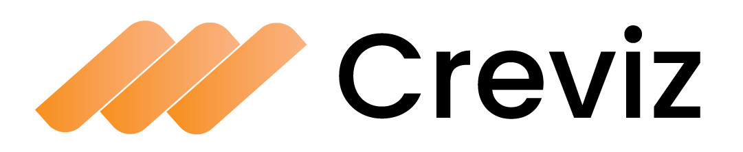 Creviz Logo White Text