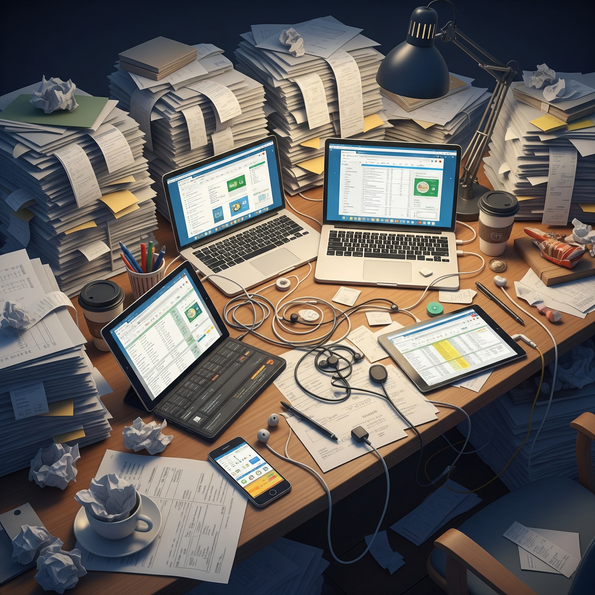 Before: Traditional software approach